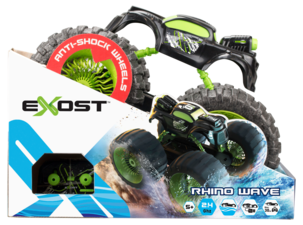 Exost Rhino Wave Kauko-ohjattava monsteriauto, yli 5-vuotiaille