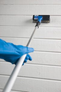 Jordan vinklet utendørs vaskebørste, syntetisk bust