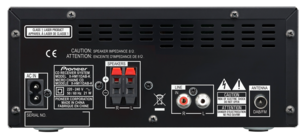 Pioneer X-HM11DAB-K musikkanlegg med DAB+-radio 