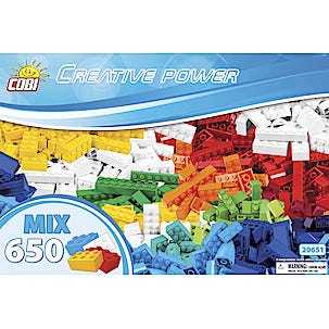 Byggklossar blandade bitar, Cobi
