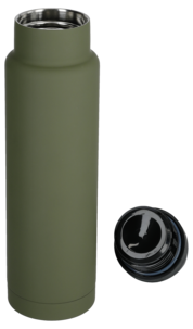 Termosflaska rostfritt stål 0,7 liter, grön
