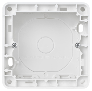 Elko RS forhøyningsramme for dimmer 35 mm, Nordic renhvit