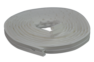 Tätningslist Omega-profil vit, 1-7 mm, Stokvis Tapes