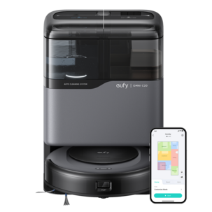 Eufy Omni C20 robotdammsugare med mopp och station
