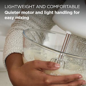 Kenwood QuickMix+ elvisp med degkrokar, HMP50.000WH 