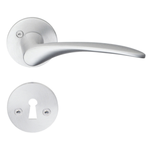 Beslagsboden B869 dörrhandtag med nyckelskylt, innerdörr