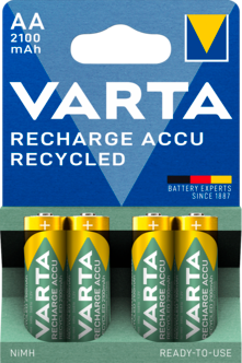 Laddningsbart batteri AA/HR6 VARTA Recycled