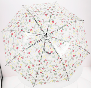 Paraply Blomster 100 cm