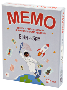 Elsa och Sam memory yrken, från 3 år