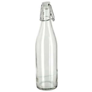 Glasflaska med snäpplock