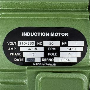 Motor 3-fas 220/380 V