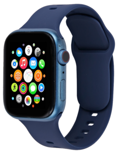 Anmiki Silicone Apple Watch Kellon ranneke 42, 44, 45 ja 49 mm