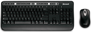 Trådlöst tangentbord och optisk mus, Microsoft Wireless Media Desktop 1000