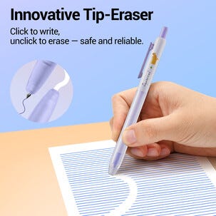 Writech gelpenna för barn blå 0,5 mm suddbar