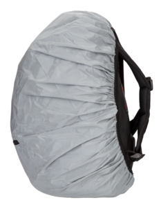 Regnöverdrag med reflekterande material för ryggsäck