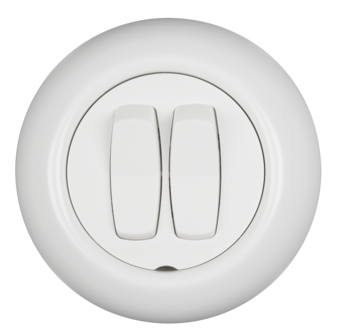  Schneider Exxact strömbrytare dubbeltrapp