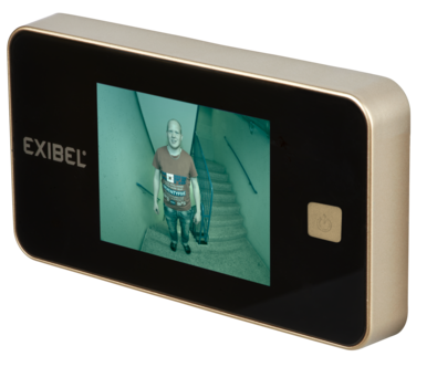 Dørkikkert med display