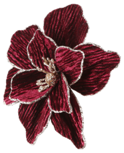 Kukka, klipsikiinnitys, 2 kpl