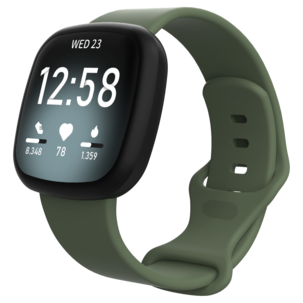 Silikonarmbånd til Fitbit sense2, Fitbit sense, Fitbit Versa 3, 4, small