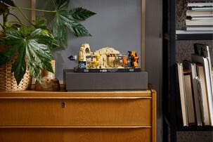 LEGO Icons Star Wars Mos Espa Podrace Diorama 75380, 18+