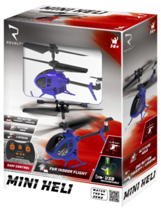 Syma Mini Heli radiostyrt helikopter, oppladbart, fra 8 år