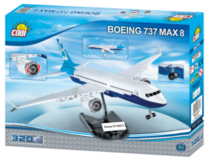 Cobi Boeing 737 Max 8 fly, byggesett