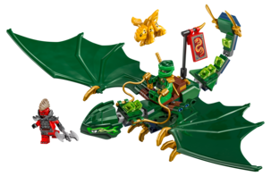 LEGO Ninjago Lloyds gröna skogsdrake 71829, från 6 år