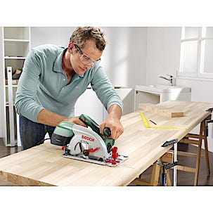 Bosch PKS 55 A Pyörösaha ja sahanterä, 1200 W