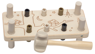 Micki Premium bankebrett i tre, fra 1 år