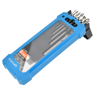 Cocraft borsett HSS metall og plast, 2–8 mm, 6-pakning