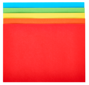 Kuvert C6, färgade, 20-pack