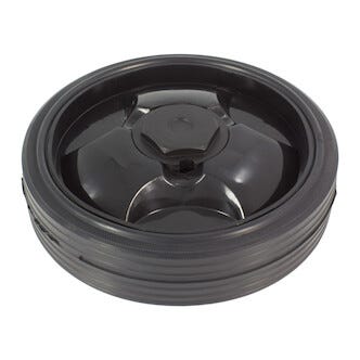 Hjul med navkapsel 145 mm Cotech