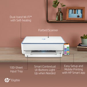HP ENVY 6010e Instant Ink Langaton monitoimitulostin