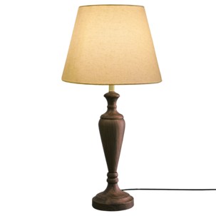 Lampfot Emil, trä, 47,5 cm, E27