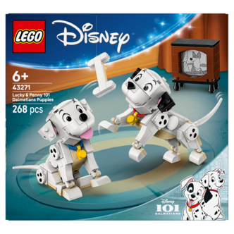 LEGO Disney 101 dalmatialaista Lucky ja Penny 43271, 6+