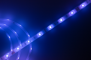LED-list RGB utendørs / innendørs med fjernkontroll, Cotech