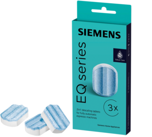 Siemens TZ80002B avkalkningstablett kaffemaskin, 3-pakning