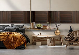 FibroTech Square akustikkpanel til vegg og tak, 2-pakning