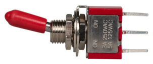 Miniatyromkopplare 1-pol on/on