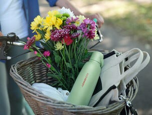 Sodastream Fizz & Go flaske, rustfritt stål, 0,9 l