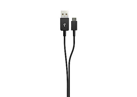 Ladekabel Micro USB | Clas Ohlson Batteriet er ladet med USB kabel, i svart Putetrekk