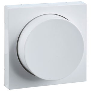 Schneider Exxact dimmerratt och centrumplatta, vit
