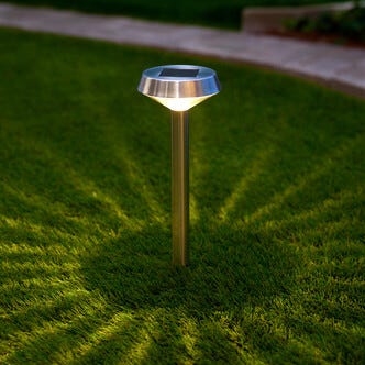 Bright solcellelampe, 3-pakning