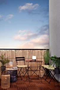 Bambuvägg på rulle, 170 x 200 cm