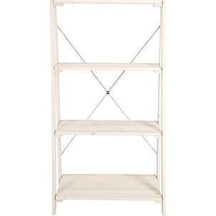 Kukkahyllykkö valkoinen