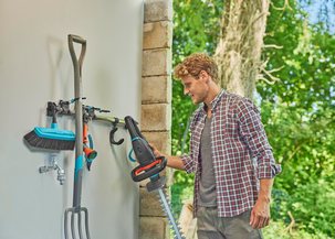 Gardena Plus redskapslist med holder og krok