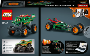 LEGO Technic Monster Jam Dragon 42150, yli 7-vuotiaille
