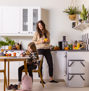 Kildesorteringsbøtte Tidy, 40 liter