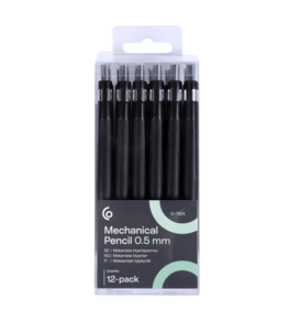 Stiftpenna blyerts 0,5 mm HB, 12-pack