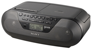 Stereokasettisoitin, CD-/MP3-soitin ja AM/FM-radio Sony CFD-S07CP